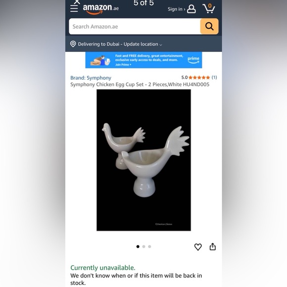 Set a four porcelain chicken egg cups - Picture 5 of 5